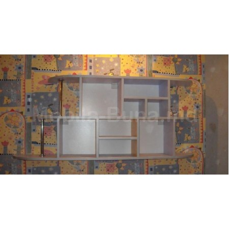 Книжная полка для детской комнаты А-7